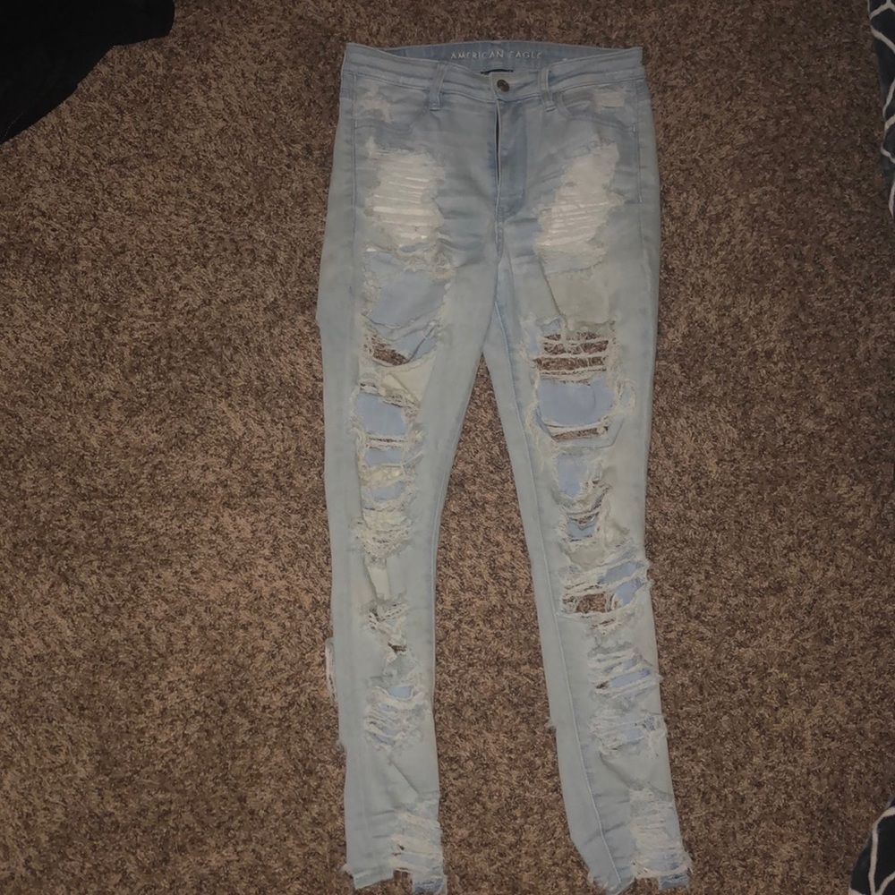 American Eagle Super Hi-Rise Jegging